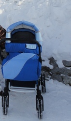 Детская коляска трансформер RIKO для мальчика